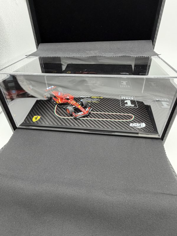 Ferrari SF24 Monza GP 2024 Special carbon box Leclerc Winner