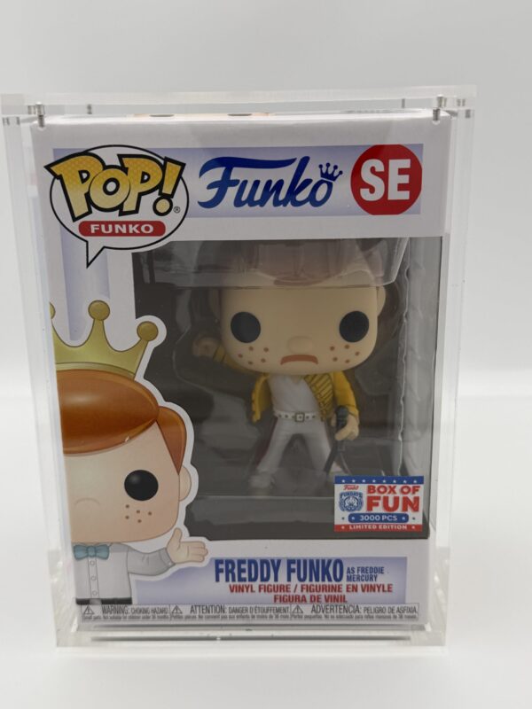 Freddy Funko As Freddie Mercury LTD 3000 PCS With Hardstack Case