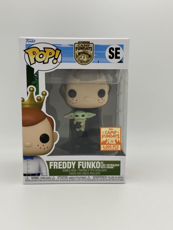Freddy Funko As Luke Skywalker With Grogu 4000PCS