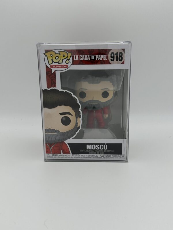 Moscu #918 Funko POP: La Casa De Papel Money Heist with protector