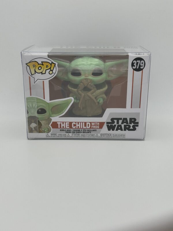 Star Wars The Mandalorian The Child Grogu with Frog #379 + protector