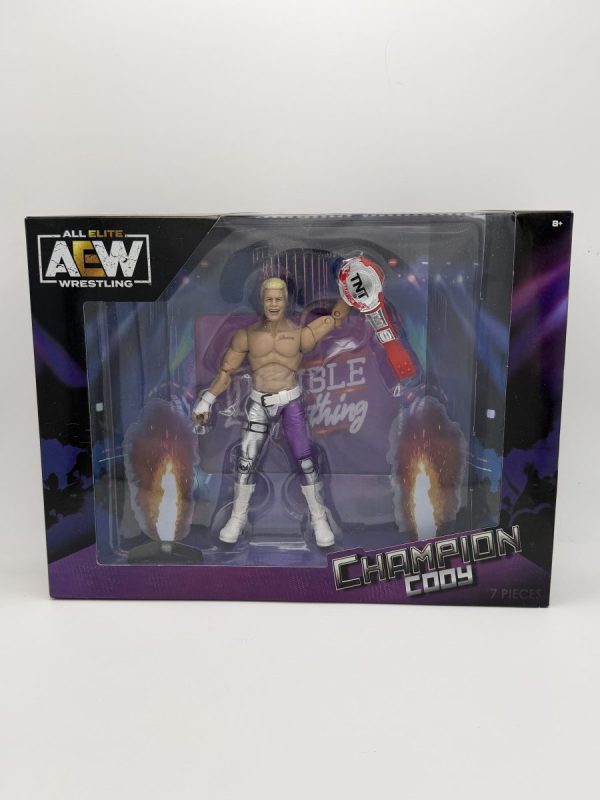 AEW Jazwares Ringside Collectables Exclusive TNT Champion Cody Rhodes